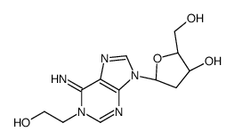 1-Hydroxyethyl-2'-deoxyadenosine结构式