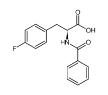 (S)-2-Benzamido-3-(4-Fluorophenyl)Propanoic Acid结构式