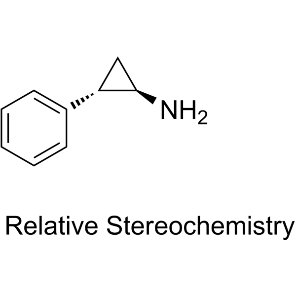 rel-Tranylcypromine结构式