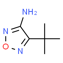 1,2,5-Oxadiazol-3-amine,4-(1,1-dimethylethyl)-(9CI) Structure