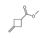 3-亚甲基环丁烷羧酸甲酯结构式