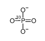 Phosphate-33P (9CI) structure