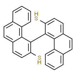 4,4-Biphenanthrene-3,3-dithiol Structure