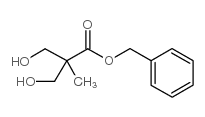 2,2-BIS-(HYDROXYMETHYL)-PROPANOIC ACID BENZYL ESTER结构式