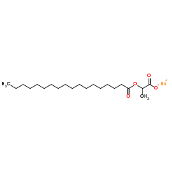 Sodium 2-(stearoyloxy)propanoate Structure