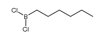 1-hexyldichloroborane Structure