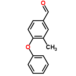 3-Methyl-4-phenoxybenzaldehyde Structure