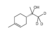 α-Terpineol-d3 Structure