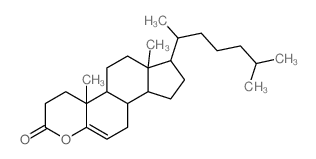 9a,11a-dimethyl-1-(6-methylheptan-2-yl)-2,3,3a,3b,4,8,9,9b,10,11-decahydro-1H-indeno[5,4-f]chromen-7-one Structure