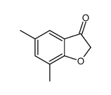 3(2H)-Benzofuranone,5,7-dimethyl- structure