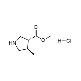 (3R,4R)-4-甲基吡咯烷-3-羧酸甲酯盐酸盐图片