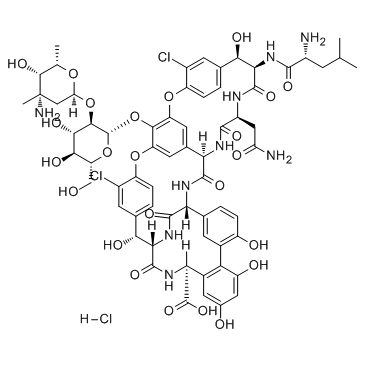 盐酸去甲万古霉素结构式