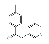 2-(PYRIDIN-3-YL)-1-(P-TOLYL)ETHANONE Structure