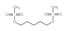 1,5-戊二醇二甲烷磺酸酯结构式