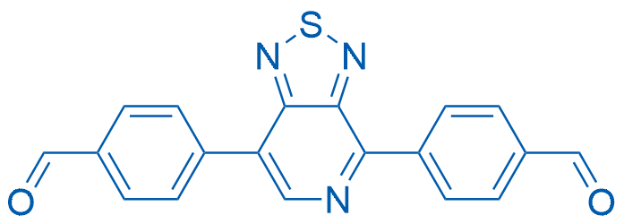 4,4'-([1,2,5]Thiadiazolo[3,4-c]pyridine-4,7-diyl)dibenzaldehyde picture