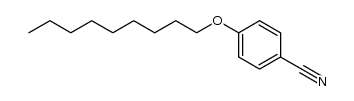 4-n-Nonyloxy-benzonitril Structure
