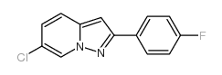 6-chloro-2-(4-fluorophenyl)pyrazolo[1,5-a]pyridine picture