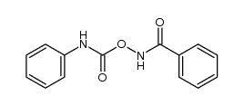 O-Phenylcarbamyl benzohydroxamic acid结构式