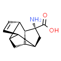 1,2,4-[1]Propanyl[3]ylidenepentalene-9-carboxylicacid,9-amino-1,2,3,3a,4,6a-hexahydro-,结构式