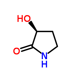 (S)-3-羟基-2-吡咯烷酮结构式