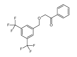 2-[[3,5-bis(trifluoromethyl)phenyl]methoxy]-1-phenylethanone Structure