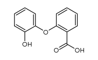 2-(2-Hydroxyphenoxy)benzoic acid Structure