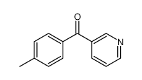 4-METHYLPHENYL 3-PYRIDYL KETONE)结构式