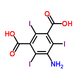 5-Amino-2,4,6-triiodoisophthalic acid structure