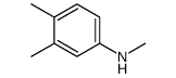 N,3,4-trimethylaniline Structure