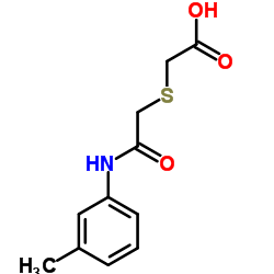 ({2-[(3-methylphenyl)amino]-2-oxoethyl}thio)acetic acid图片