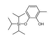 2-methyl-6-tri(propan-2-yl)silyloxyphenol Structure