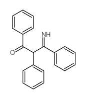 3-imino-1,2,3-triphenyl-propan-1-one结构式