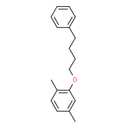 1,4-Dimethyl-2-(4-phenylbutoxy)benzene Structure