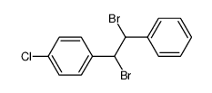 meso-4-chlorostilbene dibromide Structure