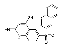 2-amino-6-naphthalen-2-ylsulfonyl-1H-quinazoline-4-thione结构式