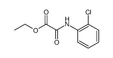 ethyl N-(2-chlorophenyl)oxamate结构式