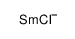 samarium,chloride Structure