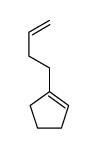 1-but-3-enylcyclopentene结构式