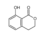 1H-2-BENZOPYRAN-1-ONE, 3,4-DIHYDRO-8-HYDROXY-结构式