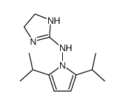 2-(2,5-Di-isopropyl-pyrrol-1-yl)amino-4,5-dihydro-1H-imidazole结构式