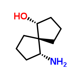 Spiro[4.4]nonan-1-ol, 6-amino-, (1R,5R,6R)-rel- (9CI)结构式