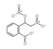 Benzenemethanol, 2-nitro-a-(nitromethyl)-, 1-nitrate结构式