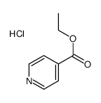 ethyl pyridine-4-carboxylate,hydrochloride结构式