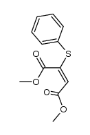 dimethyl 2-(phenylthio)-maleate结构式