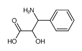 3-amino-2-hydroxy-3-phenyl-propionic acid Structure