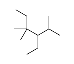 3-ethyl-2,4,4-trimethylhexane Structure