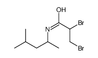 2,3-dibromo-N-(4-methylpentan-2-yl)propanamide结构式