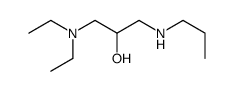 1-(diethylamino)-3-(propylamino)propan-2-ol结构式