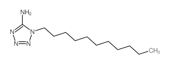 1-undecyltetrazol-5-amine structure