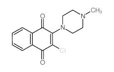 2-chloro-3-(4-methylpiperazin-1-yl)naphthalene-1,4-dione picture